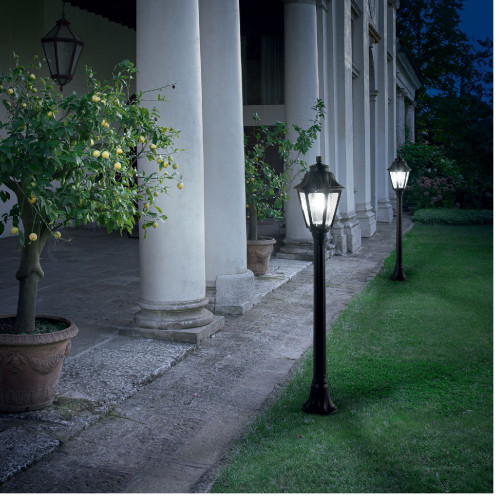 Paletto 110 cm Dafne nero - Ideal Lux