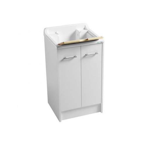 Lavatoio Domestica 50x50x86h cm bianco lucido Colavene