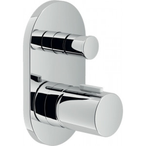 Miscelatore doccia monocomando 2 vie Likid cromo - Nobili | Meglioalge