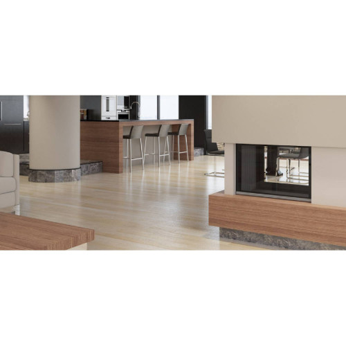 Termostufa monoblocco Wood acciaio nero – Ditta Moretti