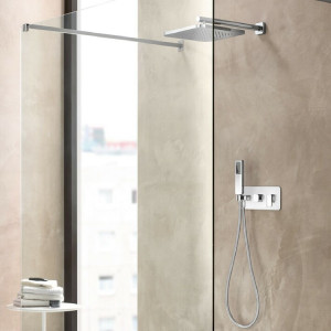 Miscelatore incasso 2 vie vasca Nobili cromo lucido | Meglioalge 2