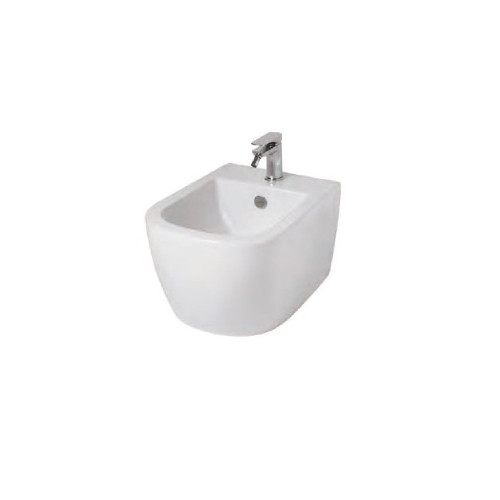 Bidet sospeso Faster 37x53 cm bianco lucido - Hidra