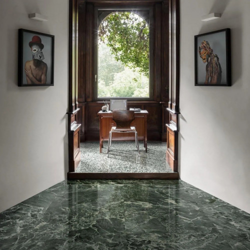 Allmarble Verde Aver Lux 60x60 cm - Piastrella Marazzi | Meglioalge
