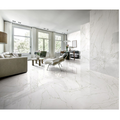 Segesta 120x120 cm verde lucido rettificato - Tagina
