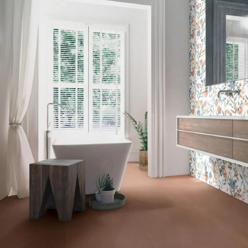 Ragno decora terracotta 60x120 cm - Ragno