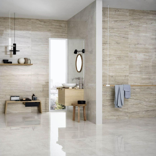 Allmarble Floor Travertino 30x60 cm Rettificato - Marazzi | Meglioalge