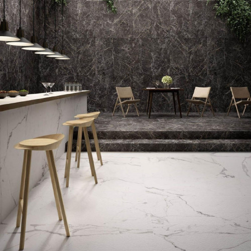 Allmarble Floor Statuario 60x120 cm Rettificato - Marazzi | Meglioalge