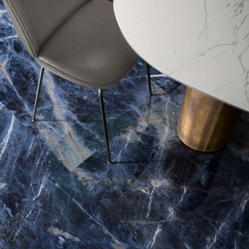 Allmarble Sodalite Blu Lux 60x60 cm - Piastrelle Marazzi Eleganti