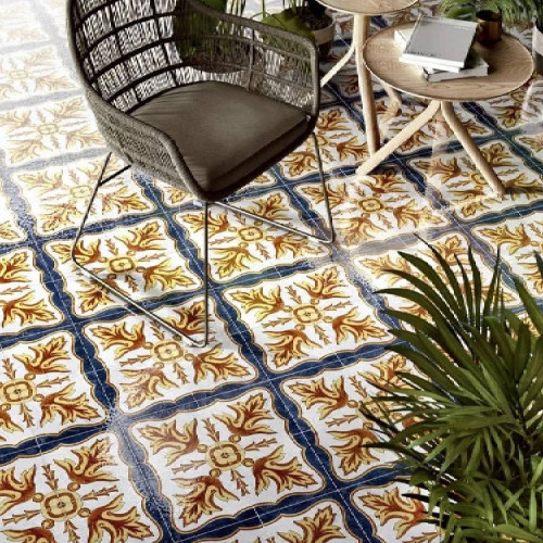 Vita Sole 02 20x20 cm lucido - Ceramica Sant'Agostino