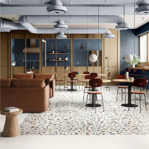 Deconcrete De-Maxi 120x120 cm deco white rettificato - Ceramica Sant'A