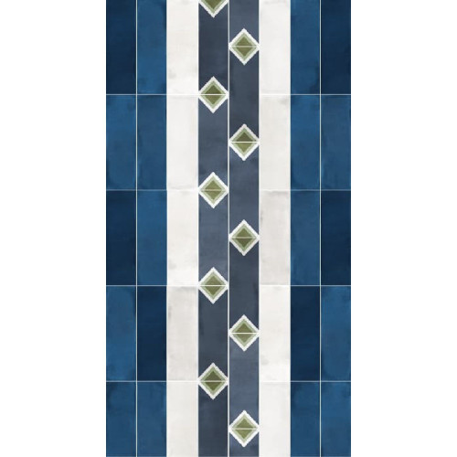 Navy 5,1x16,1 cm - La Fabbrica Ava