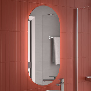 Specchio Retroilluminato Verticale Thai 45x85 cm con Luce LED 12 W – M 2