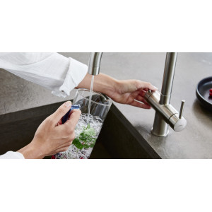 Miscelatore lavello bicomando filtrante Sorgente Filtra cromo - Nobili 2