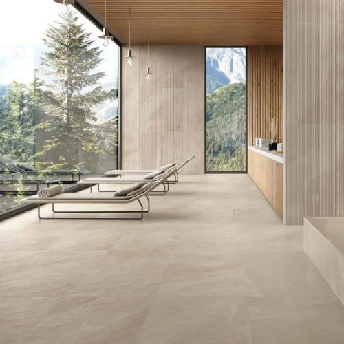 Shale Taupe Matt Effetto Pietra 60x120 cm - Italgraniti | Meglioalge