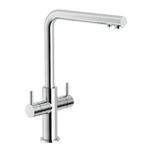Miscelatore lavello cucina con filtro Sorgente Filtra cromo - Nobili 2