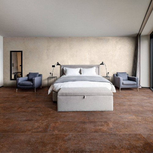 Metallo corten 120x120 cm rettificato - Tagina
