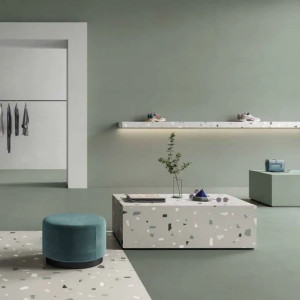 Nuances StrideUp effetto cemento 60x120 verde salvia matt | Italgranit 2