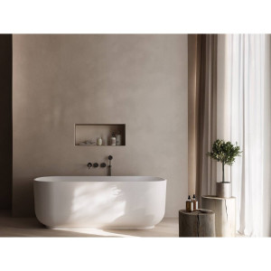Vasca freestanding 170x80 cm Galya bianco opaco - Glass 1989 2