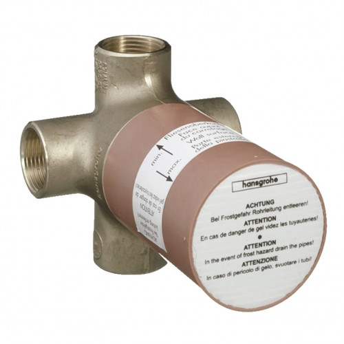 Corpo Incasso Deviante 4 Vie Hansgrohe per Installazioni Ad Incasso