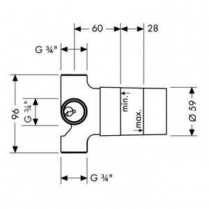 Corpo Incasso Deviante 4 Vie Hansgrohe per Installazioni Ad Incasso 2