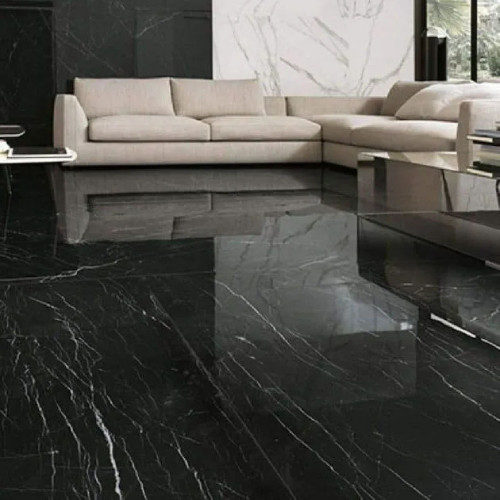Allmarble Elegant Black Lux 60x120 cm - Piastrella Marazzi | Meglioalg