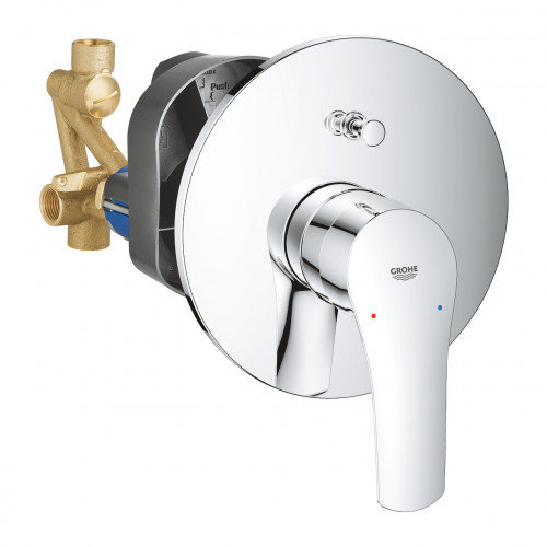 Miscelatore monocomando per vasca-doccia Eurosmart cromo - Grohe