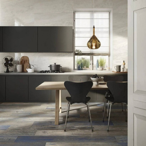 Yorkwood Navy 20x120 cm - Ceramica Sant'Agostino