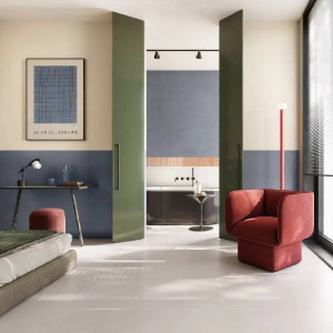 Insideart Color Aqua Soft 60x120 cm - Ceramica Sant'Agostino 2