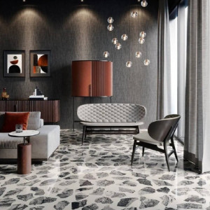 Insideart Palladian Moon 90x90 cm krystal rettificato - Ceramica Sant’ 2