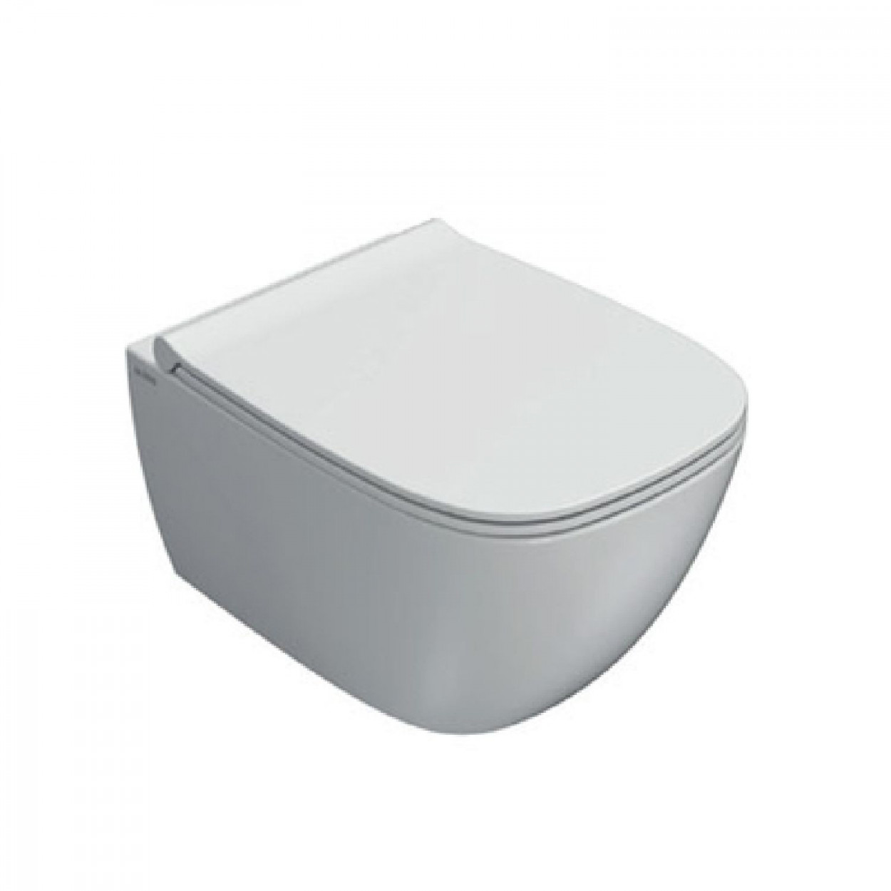 Vaso WC sospeso senza brida Genesis 50 cm bianco lucido Ceramica Globo