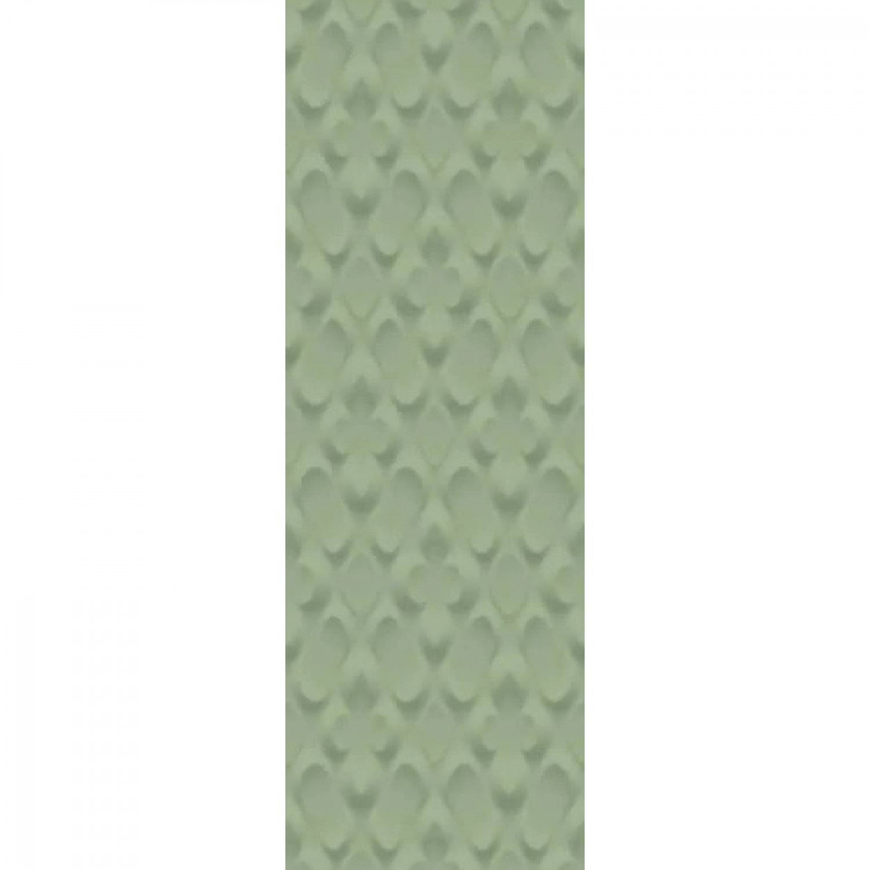 Spring Paper 01 3D Green 25x75 cm rettificato - Ceramica Sant'Agostino