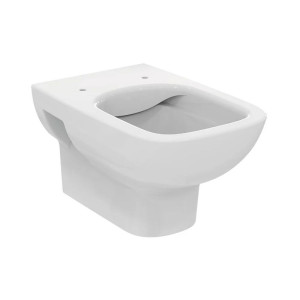 Vaso WC sospeso I.Life A RimLS+ bianco lucido | Scarico a parete