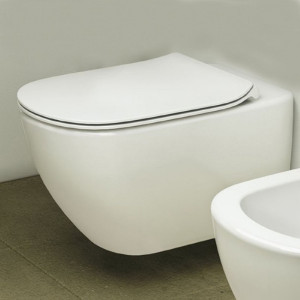 Vaso WC Sospeso Tesi AquaBlade® Slim Bianco | Ideal Standard 2