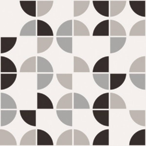 Patchwork B&W Mix 20x20 cm - Ceramica Sant'Agostino 2