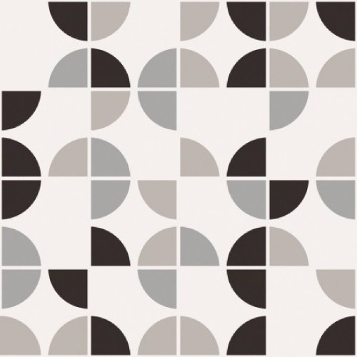 Patchwork B&W Mix 20x20 cm - Ceramica Sant'Agostino