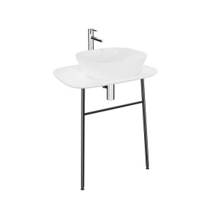 Mobile per lavabo sospeso alto Plural bianco Vitra