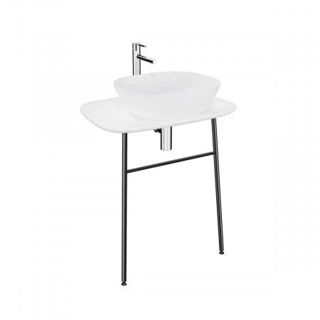 Mobile per lavabo sospeso alto Plural bianco Vitra