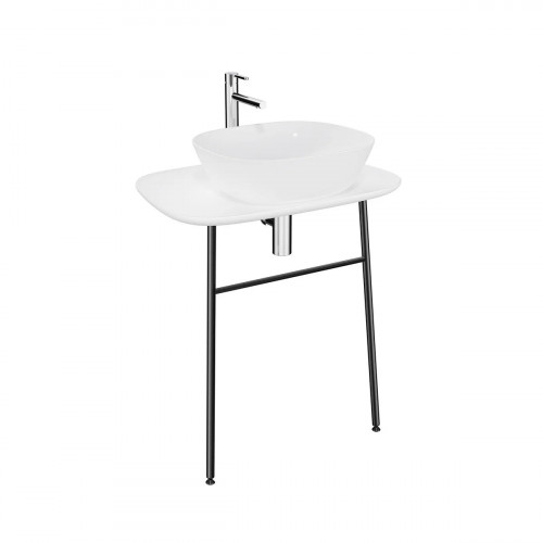 Mobile per lavabo sospeso alto Plural bianco opaco Vitra