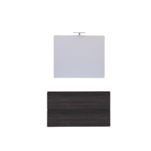 Mobile bagno sospeso House 90x50hx45,5 cm con lavabo a incasso bianco