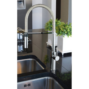 Miscelatore lavello con canna orientabile professional Light cromo - P 2