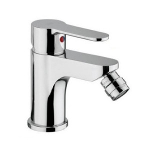 Miscelatore bidet con scarico automatico Blu cromo - Paffoni