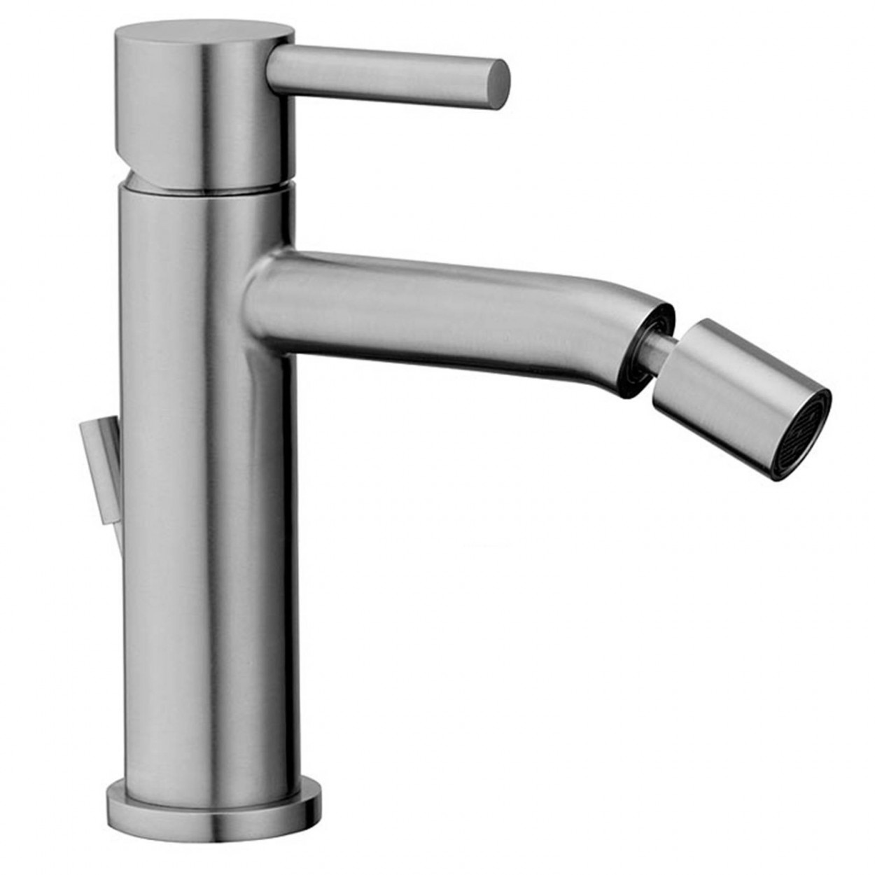 Miscelatore bidet con scarico automatico Steel acciaio inox - Paffoni