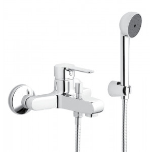 Miscelatore vasca con doccetta Acquachiara cromo - Mamoli | Meglioalge