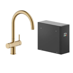 Miscelatore bicomando lavello All-in-One Sorgente Frizza & Bolle Nobil