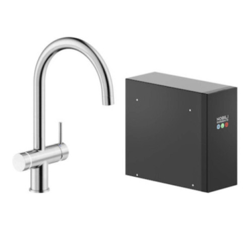 Miscelatore lavello All-in-One Frizza & Bolle inox - Nobili