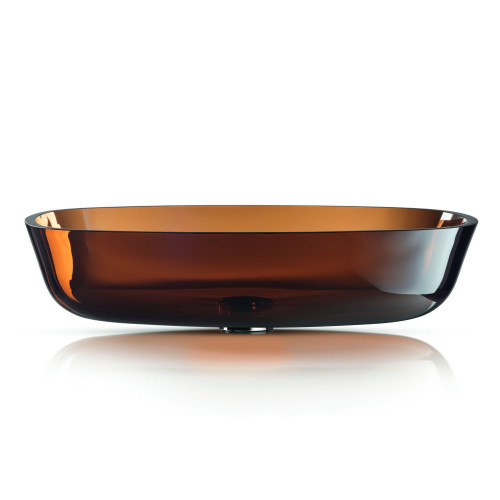 Lavabo da appoggio Cortina ambra - Artelinea | Eleganza e Design Moder
