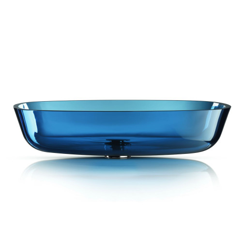 Lavabo da appoggio Cortina blu – Artelinea | Design Elegante e Innovat