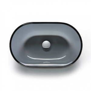 Lavabo da appoggio Cortina fumè – Design Artelinea