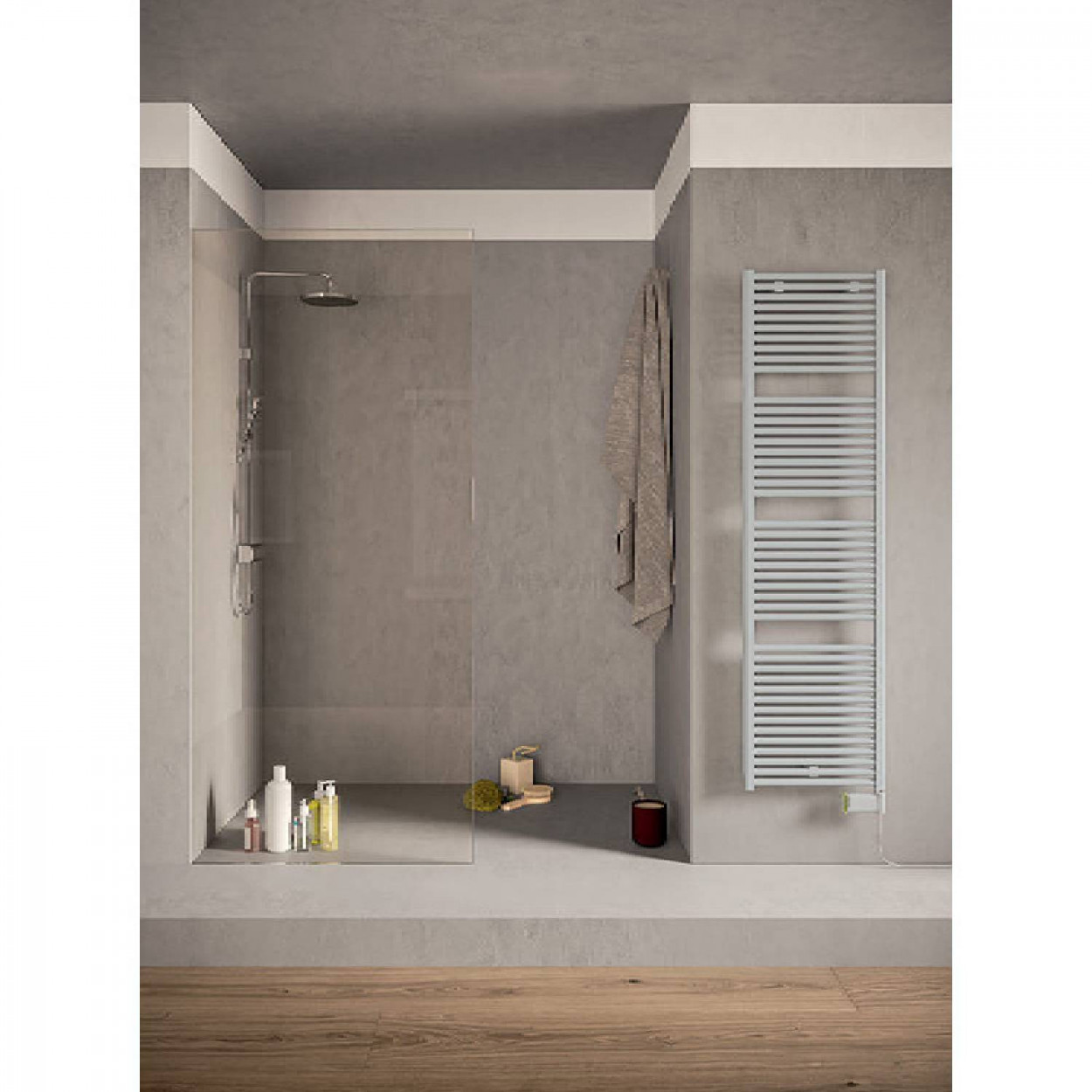 Scaldasavliette elettrico Novo 1808x500 mm bianco – Irsap