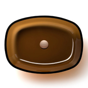 Lavabo da Appoggio Capri Ambra – Design Unico by Artelinea